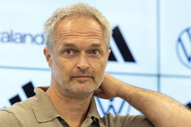 Nominierungs-PK Frauennationalmannschaft Bundestrainer Christian Wück. Pressekonferenz auf dem DFB-Campus in Frankfurt am Main am 29. September 2026., Frankfurt am Main Hessen Deutschland DFB-Campus