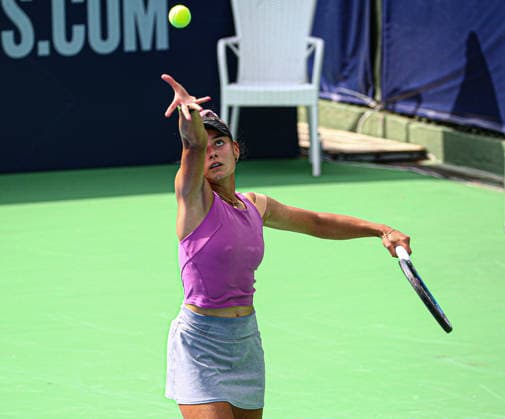 WTA, Tennis Damen 125 Adana Open Tennis Tournament ADANA, TURKIYE - SEPTEMBER 29: Turkish tennis player Melisa Ercan competes against Serbian Lola Radivojevic (not seen) during their round of 32 match at the WTA 125 Adana Open Tennis Tournament at Adana Tennis, Mountain and Water Sports Club (ATDSK) in Adana, Turkiye on September 29, 2026. Yakup Saglam Anadolu Adana Turkey. Editorial use only. Please get in touch for any other usage.  Copyright: x2026xAnadoluxYakupxSaglamx