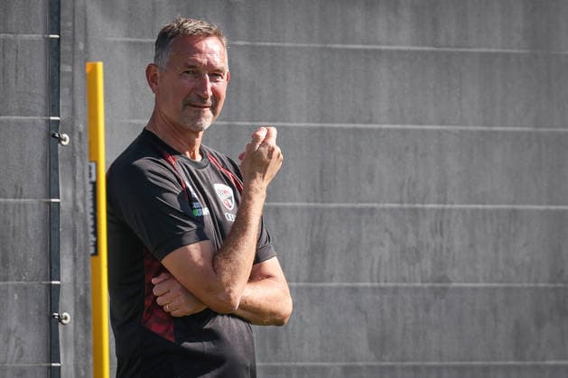 3. Liga - Saison 2026 27 - 1. Trainingseinheit mit Achim Beierlorzer - Cheftrainer Achim Beierlorzer (FCI) - Foto: Meyer Jürgen 3. Liga - Saison 2026 27 - 1. Trainingseinheit mit Achim Beierlorzer