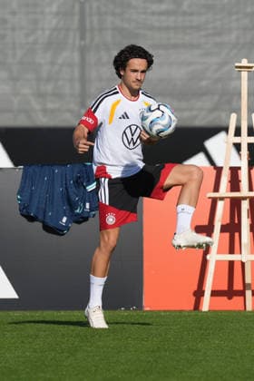 Mika Baur (Deutschland Germany) - Herzo Base 29.09.2026: Deutsche Nationalmannschaft Nations League Vorbereitung, Home Ground, HerzoBase, World of Adidas, Herzogenaurach
