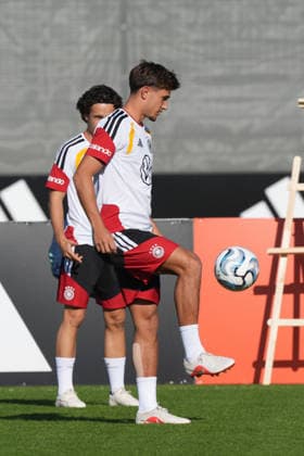 Said El Mala (Deutschland Germany) - Herzo Base 29.09.2026: Deutsche Nationalmannschaft Nations League Vorbereitung, Home Ground, HerzoBase, World of Adidas, Herzogenaurach