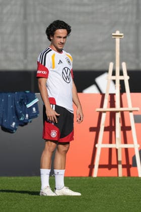 Mika Baur (Deutschland Germany) - Herzo Base 29.09.2026: Deutsche Nationalmannschaft Nations League Vorbereitung, Home Ground, HerzoBase, World of Adidas, Herzogenaurach