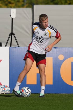 Jonathan Burkardt (Deutschland, Germany) - Herzo Base 29.09.2026: Deutsche Nationalmannschaft Nations League Vorbereitung, Home Ground, HerzoBase, World of Adidas, Herzogenaurach
