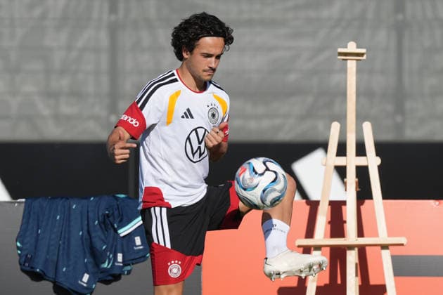 Mika Baur (Deutschland Germany) - Herzo Base 29.09.2026: Deutsche Nationalmannschaft Nations League Vorbereitung, Home Ground, HerzoBase, World of Adidas, Herzogenaurach