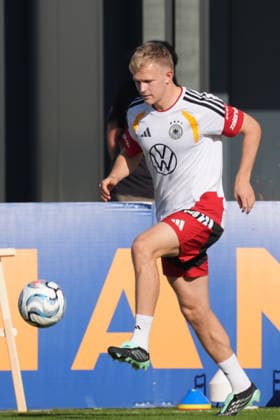 Jonathan Burkardt (Deutschland, Germany) - Herzo Base 29.09.2026: Deutsche Nationalmannschaft Nations League Vorbereitung, Home Ground, HerzoBase, World of Adidas, Herzogenaurach