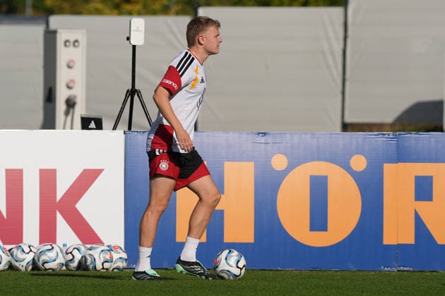 Jonathan Burkardt (Deutschland, Germany) - Herzo Base 29.09.2026: Deutsche Nationalmannschaft Nations League Vorbereitung, Home Ground, HerzoBase, World of Adidas, Herzogenaurach