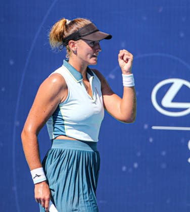 WTA, Tennis Damen 125 Adana Open Tennis Tournament ADANA, TURKIYE - SEPTEMBER 29: Elena Pridankina of Russia competes against Ayla Aksu of Turkiye (not seen) during their round of 32 match at the WTA 125 Adana Open Tennis Tournament at Adana Tennis, Mountain and Water Sports Club (ATDSK) in Adana, Turkiye on September 29, 2026. Yakup Saglam Anadolu Adana Turkey. Editorial use only. Please get in touch for any other usage.  Copyright: x2026xAnadoluxYakupxSaglamx