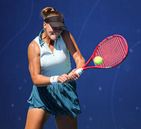 WTA, Tennis Damen 125 Adana Open Tennis Tournament ADANA, TURKIYE - SEPTEMBER 29: Elena Pridankina of Russia competes against Ayla Aksu of Turkiye (not seen) during their round of 32 match at the WTA 125 Adana Open Tennis Tournament at Adana Tennis, Mountain and Water Sports Club (ATDSK) in Adana, Turkiye on September 29, 2026. Yakup Saglam Anadolu Adana Turkey. Editorial use only. Please get in touch for any other usage.  Copyright: x2026xAnadoluxYakupxSaglamx