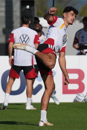 Aleksandar Pavlovic (Deutschland Germany) - Herzo Base 29.09.2026: Deutsche Nationalmannschaft Nations League Vorbereitung, Home Ground, HerzoBase, World of Adidas, Herzogenaurach