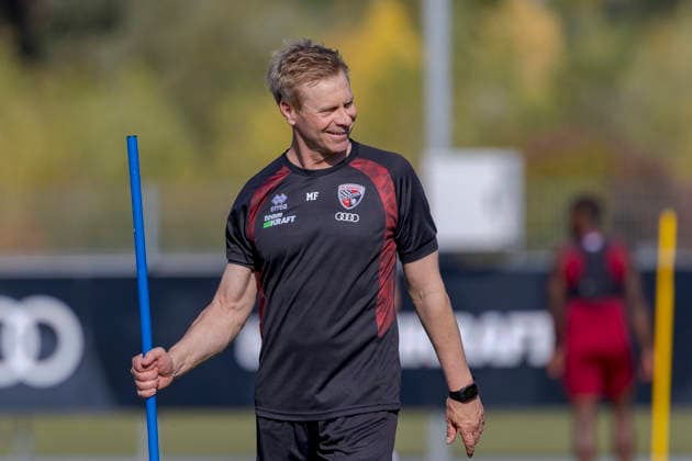 Ingolstadt, Deutschland 29. September 2026: 3. Liga - 2026 2027 - FC Ingolstadt 04 - Training Im Bild: Co-Trainer Markus Feldhoff (FCI) Trainingsgelände Audi Sportpark Bayern Copyright: xFotostandx xSchäferx