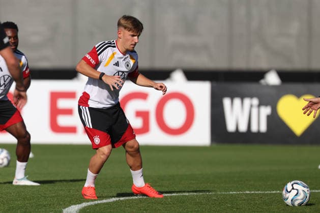 Lennart Karl (Deutschland), GER, Deutschland Nationalmannschaft, Training, Fussball, UEFA Nations League, Saison 2026 2027, 29.09.2026, GER, Deutschland Nationalmannschaft, Training, Fussball, UEFA Nations League, Saison 2026 2027, 29.09.2026 Herzogenaurach Copyright: xEibner-Pressefoto JennixMaulx EP_JML