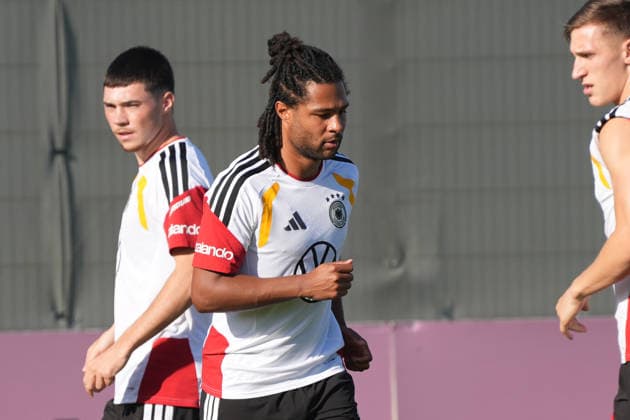 Serge Gnabry (Deutschland Germany) - Herzo Base 29.09.2026: Deutsche Nationalmannschaft Nations League Vorbereitung, Home Ground, HerzoBase, World of Adidas, Herzogenaurach