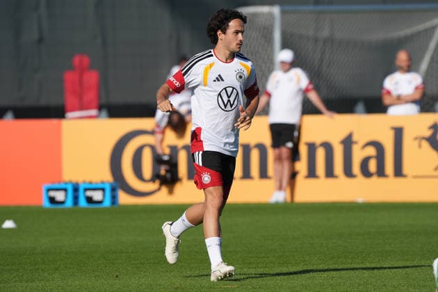 Mika Baur (Deutschland Germany) - Herzo Base 29.09.2026: Deutsche Nationalmannschaft Nations League Vorbereitung, Home Ground, HerzoBase, World of Adidas, Herzogenaurach