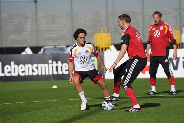 Mika Baur (Deutschland Germany) - Herzo Base 29.09.2026: Deutsche Nationalmannschaft Nations League Vorbereitung, Home Ground, HerzoBase, World of Adidas, Herzogenaurach
