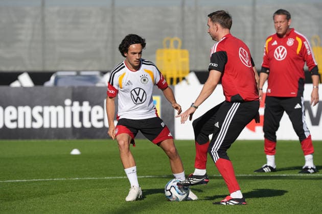 Mika Baur (Deutschland Germany) - Herzo Base 29.09.2026: Deutsche Nationalmannschaft Nations League Vorbereitung, Home Ground, HerzoBase, World of Adidas, Herzogenaurach
