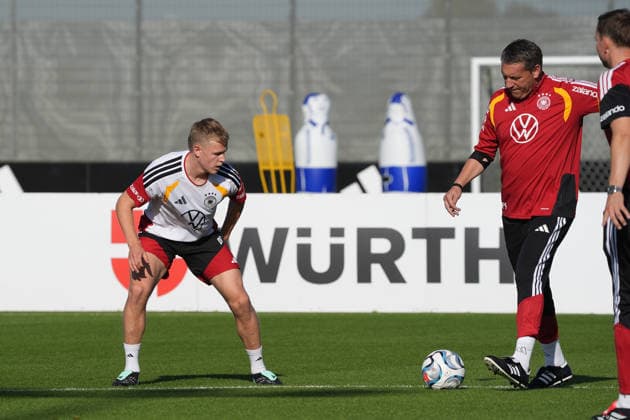Jonathan Burkardt (Deutschland, Germany) - Herzo Base 29.09.2026: Deutsche Nationalmannschaft Nations League Vorbereitung, Home Ground, HerzoBase, World of Adidas, Herzogenaurach