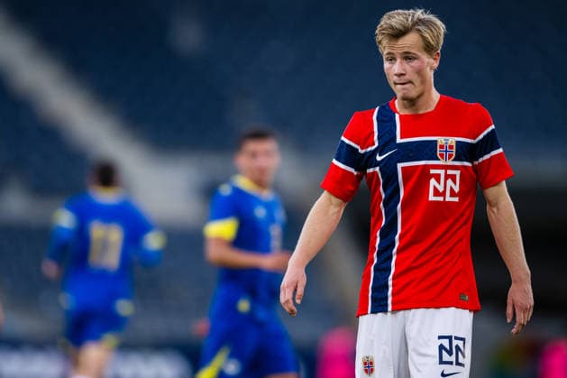 260929 Bo Asulv Hegland of Norway during the UEFA European Under-21 Qualifier football match between Norway and Bosnia-Herzegovina on September 29, 2026 in Stavanger. Photo: Marius Simensen BILDBYRAN COP 238 bbeng bosnia bosnia-hercegovina em kvalifisering football fotball fotboll norge norway soccer U21, U 21 UEFA EURO, EM, Europameisterschaft,Fussball under-21 qualifiers Copyright: MARIUSxSIMENSEN BB260929BB313