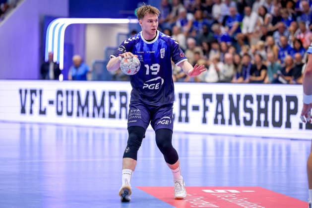 29.09.2026, Handball, EL, VfL Gummersbach - PGE Wybrzeza Gdansk Danzig, 1.Spieltag EHF European League, Saison 2026 27 Herren, Schwalbe-Arena: Oskar Czertowicz (PGE 19) Nordrhein-Westfalen Deutschland