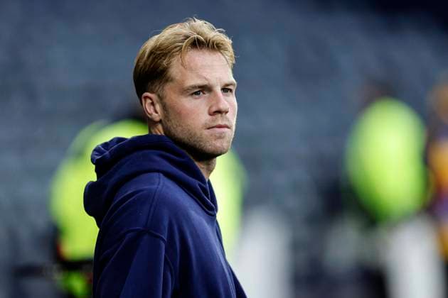 Scotland v Switzerland UEFA Nations League Stephen Welsh of Scotland arrives during the UEFA Nations League Group B1 match at Barclays Hampden, Glasgow 29 09 2026 UK Newspapers OUT Copyright: xJamiexJohnstonx FIL-24011-0006