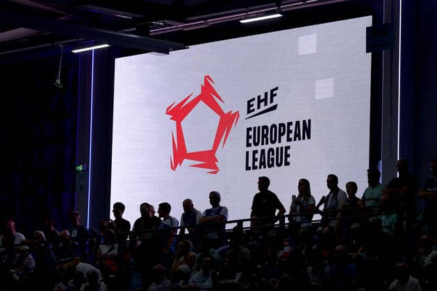 29.09.2026, Handball, EL, VfL Gummersbach - PGE Wybrzeza Gdansk Danzig, 1.Spieltag EHF European League, Saison 2026 27 Herren, Schwalbe-Arena: Schriftzug Nordrhein-Westfalen Deutschland