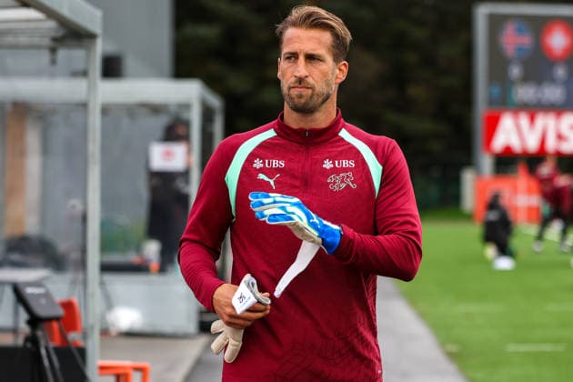 Fussball: Europa: UEFA U21, U 21 Europameisterschaft 2027 - Qualifikation, Gruppe C, 29.09.2026, 15:00 Uhr - Island U21 vs. Schweiz U21 - Throttarvöllur (Reykjavik, Island); Staff, Goalietrainer Schweiz U21 Reykjavik Throttarvöllur Reykjavik Island Copyright: xAmiirxAmedjouax