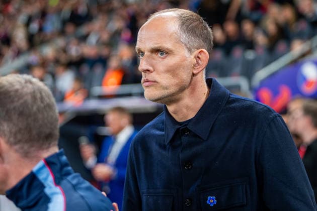 CZECHIA - ENGLAND Head coach of England Thomas Tuchel during UEFA Nations League - League A - Group A3 - Matchday 2 - football match between Czechia and England. Fortuna Arena, Eden, Stadion, Prague, Czechia September 29, 2026. Photo by Branislav Racko Copyright: xx _BRR9845