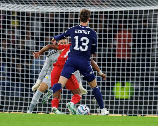 29.09.2026: Scotland v Switzerland: Jack Hendry brings down Dan Ndoye  Copyright: xWilliexVassx NINTCHDBPICT001112139124
