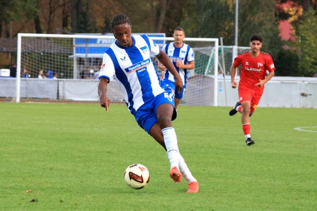 29.09.2026, DEU GER, Fussball , Testspiel, 2.Fussballbundesliga , Spieltag, Saison 2026 2027, Berliner Ernst-Reuter-Stadion, Hertha03 Zehlendorf vs. Hertha BSC 2. Liga: DFB DFL regulations prohibit any use of photographs as image sequences and or quasi-video) nordphoto GmbH Engler Berlin Ernst-Reuter-Stadion Berlin Deutschland Copyright: xNordphotox xEnglerx