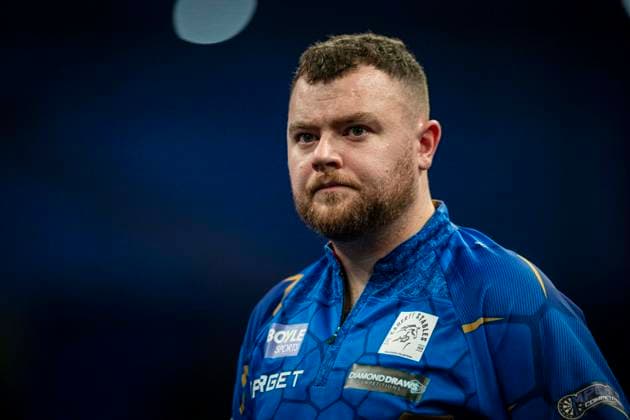 RECORD DATE NOT STATED 29th September 2026; Mattioli Arena, Leicester, England; PDC World Grand Prix Darts, Day 2; Josh Rock GodfreyxPitt