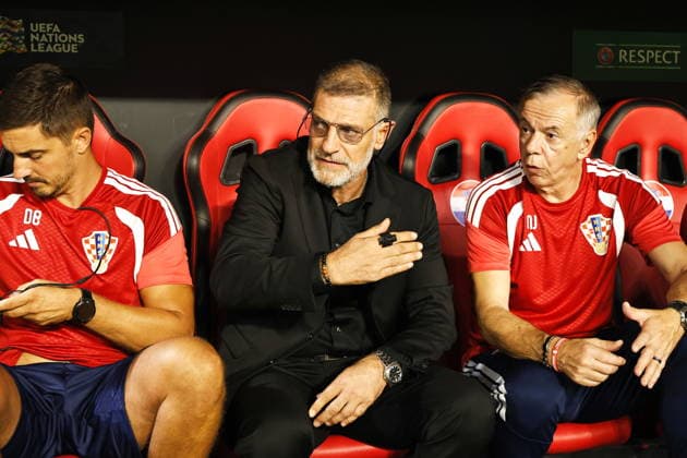 Slaven Bilic (CRO), SEPTEMBER 29, 2026 - Football Soccer : UEFA Nations League group stage for final tournament Group A3 Matchday 2 between Spain - Croatia at the Estadio Ramon Sanchez-Pizjuan in Sevilla, Spain. Noxthirdxpartyxsales  aflo_352014920 MutsuxKawamorix