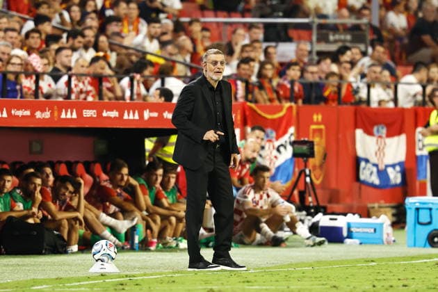Slaven Bilic (CRO), SEPTEMBER 29, 2026 - Football Soccer : UEFA Nations League group stage for final tournament Group A3 Matchday 2 between Spain - Croatia at the Estadio Ramon Sanchez-Pizjuan in Sevilla, Spain. Noxthirdxpartyxsales  aflo_352015021 MutsuxKawamorix