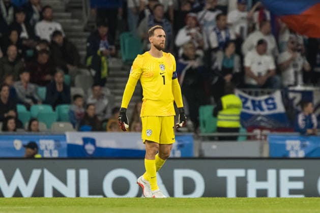 Jan Oblak seen during UEFA Nations League - League B, Matchday 2, season 26 27 game between teams of Slovenia and North Macedonia (Jan Borys Ball Raw Images) Ljubljana Stozice Stadium Slovenia Copyright: xJanxBorysx janborys_slovenia_north_macedonia_2627-34