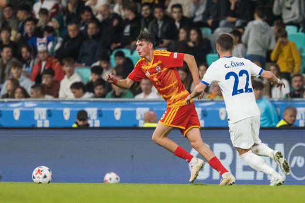 Agon Elezi seen during UEFA Nations League - League B, Matchday 2, season 26 27 game between teams of Slovenia and North Macedonia (Jan Borys Ball Raw Images) Ljubljana Stozice Stadium Slovenia Copyright: xJanxBorysx janborys_slovenia_north_macedonia_2627-73