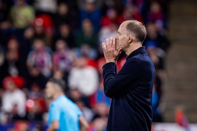 CZECHIA - ENGLAND Head coach of England Thomas Tuchel during UEFA Nations League - League A - Group A3 - Matchday 2 - football match between Czechia and England. Fortuna Arena, Eden, Stadion, Prague, Czechia September 29, 2026. Photo by Branislav Racko Copyright: xx 080A6666