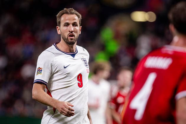 CZECHIA - ENGLAND Harry Kane of England and Bayern Munich during UEFA Nations League - League A - Group A3 - Matchday 2 - football match between Czechia and England. Fortuna Arena, Eden, Stadion, Prague, Czechia September 29, 2026. Photo by Branislav Racko Copyright: xx 080A6042