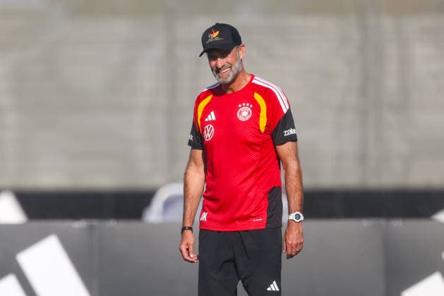 Juergen Klopp (Deutschland, Bundestrainer) lacht, GER, Deutschland Nationalmannschaft, Training, Fussball, UEFA Nations League, Saison 2026 2027, 29.09.2026, GER, Deutschland Nationalmannschaft, Training, Fussball, UEFA Nations League, Saison 2026 2027, 29.09.2026 Herzogenaurach Copyright: xEibner-Pressefoto JennixMaulx EP_JML