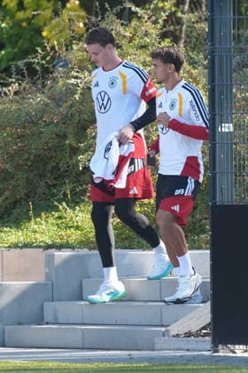 Torwart Goalie Jonas Urbig (Deutschland Germany) - Herzo Base 30.09.2026: Deutsche Nationalmannschaft Nations League Vorbereitung, Home Ground, HerzoBase, World of Adidas, Herzogenaurach