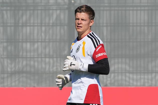 Torwart Goalie Finn Dahmen (Deutschland, Germany) - Herzo Base 30.09.2026: Deutsche Nationalmannschaft Nations League Vorbereitung, Home Ground, HerzoBase, World of Adidas, Herzogenaurach