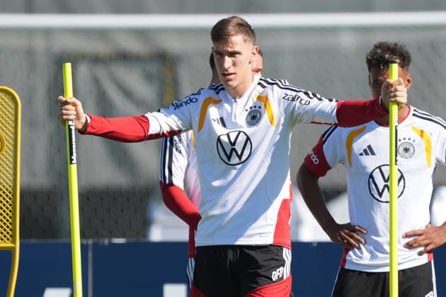 Nico Schlotterbeck (Deutschland Germany) - Herzo Base 30.09.2026: Deutsche Nationalmannschaft Nations League Vorbereitung, Home Ground, HerzoBase, World of Adidas, Herzogenaurach