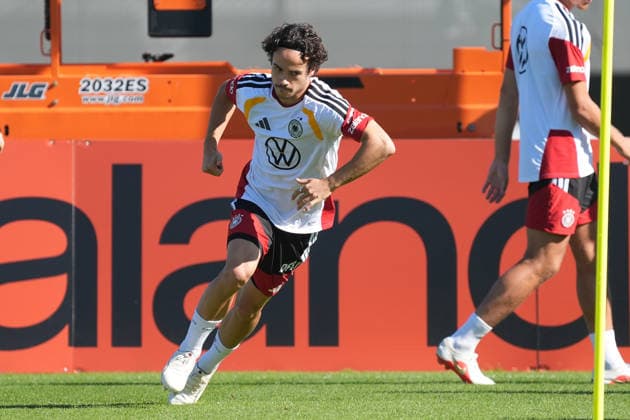 Mika Baur (Deutschland Germany) - Herzo Base 30.09.2026: Deutsche Nationalmannschaft Nations League Vorbereitung, Home Ground, HerzoBase, World of Adidas, Herzogenaurach