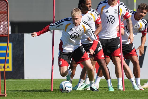 Jonathan Burkardt (Deutschland, Germany) - Herzo Base 30.09.2026: Deutsche Nationalmannschaft Nations League Vorbereitung, Home Ground, HerzoBase, World of Adidas, Herzogenaurach