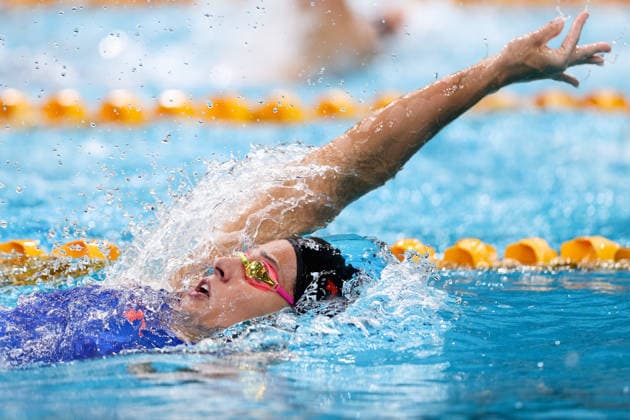September 30, 2026, Sydney, Nsw, Australia: JENNA FORRESTER competes in the WomenÃ¢â‚¬â ¢s 200m backstroke final during the 2026 Australian Short Course Championships. Sydney Australia - ZUMAt173 20260930_zsp_t173_001 Copyright: xStephanexThomasx