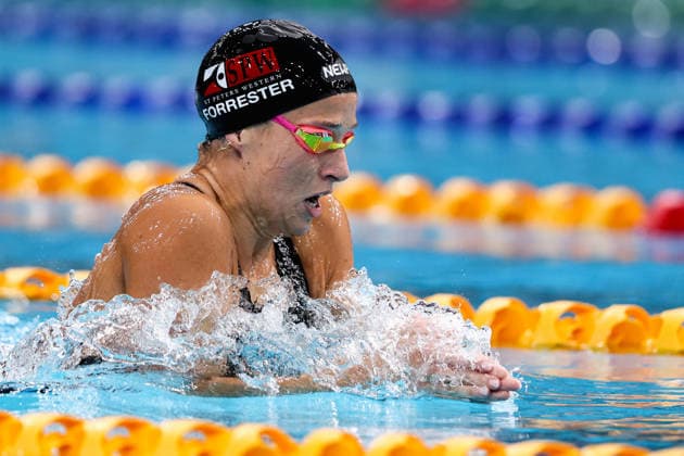 September 30, 2026, Sydney, Nsw, Australia: JENNA FORRESTER competes in the WomenÃ¢â‚¬â ¢s 400m individual medley final during the 2026 Australian Short Course Championships. Sydney Australia - ZUMAt173 20260930_zsp_t173_013 Copyright: xStephanexThomasx
