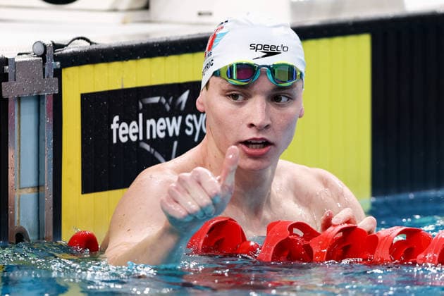 September 30, 2026, Sydney, Nsw, Australia: WILLIAM PETRIC competes in the MenÃ¢â‚¬â ¢s 400m individual medley final during the 2026 Australian Short Course Championships. Sydney Australia - ZUMAt173 20260930_zsp_t173_031 Copyright: xStephanexThomasx