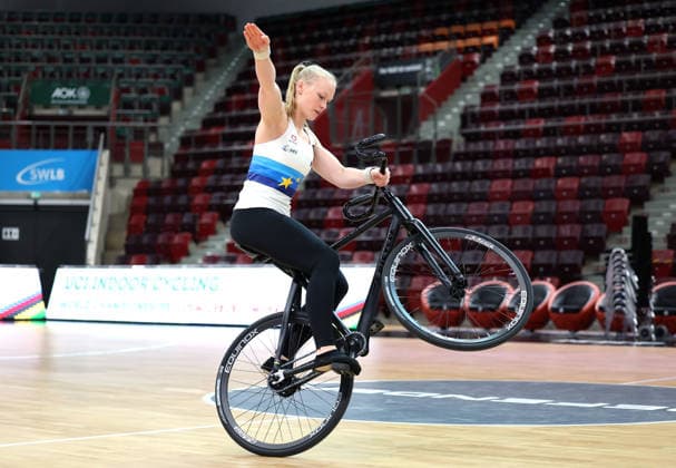 2026.09.30, Deutschland, Ludwigsburg, Radsport UCI Hallenrad-WM 2026 PK, Lara Füller