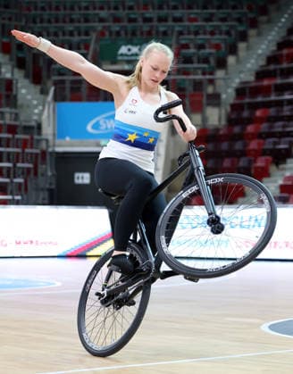 2026.09.30, Deutschland, Ludwigsburg, Radsport UCI Hallenrad-WM 2026 PK, Lara Füller