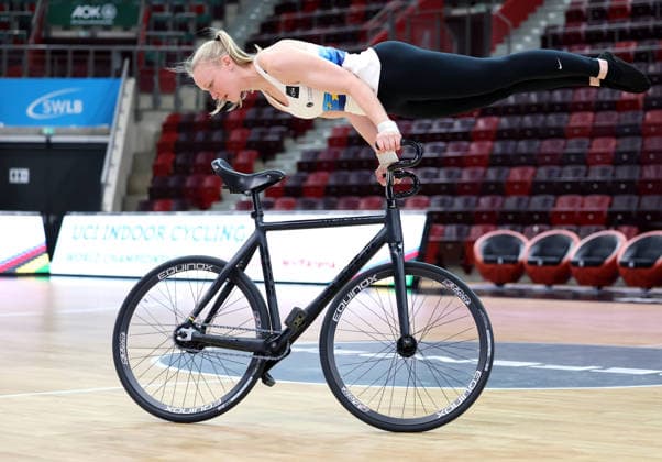 2026.09.30, Deutschland, Ludwigsburg, Radsport UCI Hallenrad-WM 2026 PK, Lara Füller