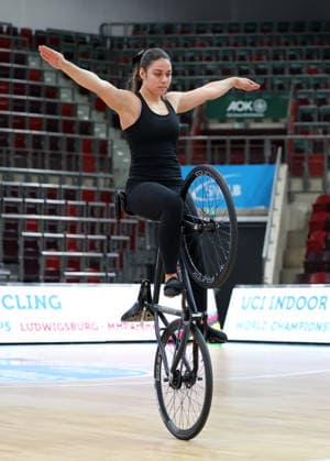 2026.09.30, Deutschland, Ludwigsburg, Radsport UCI Hallenrad-WM 2026 PK, Sofia Reichert,