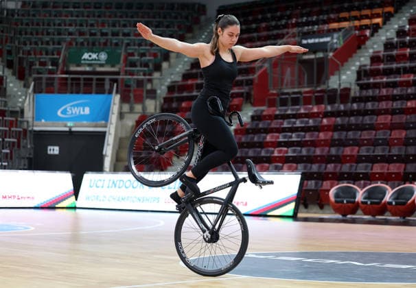 2026.09.30, Deutschland, Ludwigsburg, Radsport UCI Hallenrad-WM 2026 PK, Sofia Reichert,