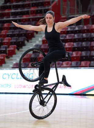 2026.09.30, Deutschland, Ludwigsburg, Radsport UCI Hallenrad-WM 2026 PK, Sofia Reichert,
